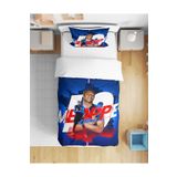 Erays Home Kylian Mbappe Futbol 3D Dijital Baskılı Çarşafsız Tek Kişilik Erkek Genç Çocuk Nevresim Takımı