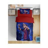 Erays Home Messi 3d Tek Kişilik Çarşafsız Genç Çocuk Erkek Nevresim Takımı