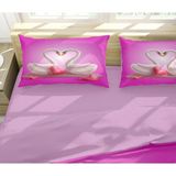 Erays Home Sevgililer Günü Çift Kişilik Nevresim Takımı - 200 x 220 cm - Fuşya