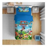 Erayshome Hediyelik Paw Patrol Tek Kişilik 3d Nevresim Takımı (Mavi)