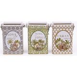ERB21U3 Dikdörtgen Kilitli Saklama Kabı 75X100X150 3 Lü Set,forrest