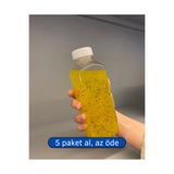 Erbaşlar 16 Adet 500 ml Detoks, Meyve Suyu, Suluk, Sporcu,diyet Beslenme-boş Pet Şişe (BEYAZ KİLİTLİ KAPAKLI)