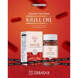 Erbatab Krill Oil 500 Mg 30 Kapsül Doğal Astaksantin ve Kolin İçeren Takviye Edici Gıda - Aromasız