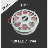 Erbay 220V 120 Ledli Şerit LED Beyaz Işık 50 Metre