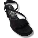 Erbay 402-25 Saten Kalın Topuk Anatomik Kadın Sandalet