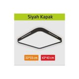 Erbay 43X43 Sıva Üstü LED Armatür Dekaratif Tavan Armatür Beyaz Işık