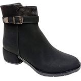 Erbay 500-22 Yağlı Deri Trend Fashion Kadın Bot - Siyah