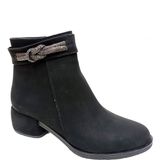 Erbay 511 Nubuk Trend Fashion Kadın Bot - Siyah