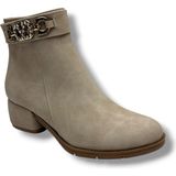 Erbay 535-26 Yağlı Deri Trend Fashion Kadın Bot - Bej