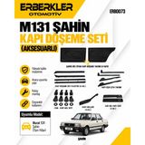 ERBERKLER M131 Şahin Siyah Kapı Döşeme Seti (Aksesuarlı)