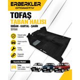 ERBERKLER Taban Halısı Siyah Doğan Kartal Şahin