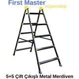 Erc First Master Superstep 5+5 Çift Çıkışlı Metal Merdiven