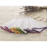Erca Home Tekstil Ürünleri 10 Lu Kız-Erkek Bebek %100 Pamuk Ebat Çift Kat Kumaş Ağız Mendili Işlemeli Renkler Farklılık Gösterebilir - Ekru - Pembe - Mint Yeşili - 20 x 20 cm
