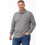 Ercan Büyük Beden Erkek Polo Yaka Uzun Kol Penye Sweatshirt - 7523