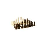 Ercan Oyuncak Eser Ahşap Satranç Taşı /no:35 (şah: 8,8 Mm -piyon: 4 Mm -vezir:8,5 Mm )