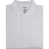 Ercan Yakalı Klasik Fit Kısa Kol Erkek TIŞÖRT-6747 - 2XL - Beyaz