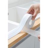Ercazzo Sızdırmaz Bant Su Geçirmez Banyo Küvet Mutfak Lavabo Ocak Kenarı Sızdırmaz Bant 3.2mt 3.8mm