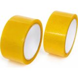 Erçelik 2 Adet Koli Bandı 45 mm x 100 Metre Şeffaf Güçlü Yapışkanlı Kopmayan Paketleme Bandı - 45x100