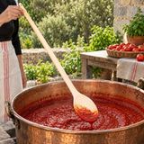 Erçelik Ahşap Kaşık 90 cm Salça Kaşığı Pilav Kaşığı Kazan Kaşığı Uzun Karıştırma Kaşığı