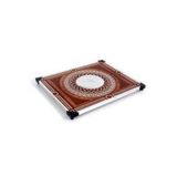 ERÇELİK TİCARET Soba Altı Soba Tablası Altlık 60x45 cm Zemin Koruyucu Altlık