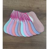 Erceys Bayan 12 Çift Bambu Kısa Spor Ayakkabıdan Görünmeyen Sneakers Dikişsiz Çorap - 35 - 39 - Asorti