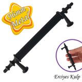 Erciyes Kulp Siyah 96 Mm Kulp Mobilya Mutfak Dolabı Çekmece Dolap Kapak Kulpu Kulbu Metal Kulpları