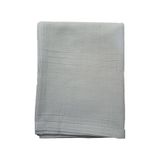 erciyesceyiz GRI Keten Kumaş Çizgili desen Masa Örtüsü ölçüm ( 160 X 220 Cm ) Sofra masa örtüsü ( 1parça )