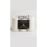 Ercquality Fotoselli Hareketli Kağıt Havlu 21 cm 2 kg 5 Koli - Beyaz