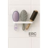 ERCTECH Duşakabin ve Banyo İçin Yapışkanlı Tarak Askılığı Suya Dayanıklı Delmeden Montaj 3 Bölmeli