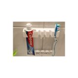ERCTECH Duvara Yapışan Diş Macunu ve Fırça Askısı – Hijyenik Banyo Organizer