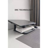ERCTECH Masaüstü Laptop Standı – Ergonomik, Klavye Saklama Alanlı