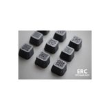 ERCTECH Siyah Artisan Keycap – Mekanik Klavye Tuş Başlığı Custom Key Caps