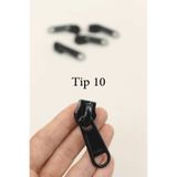 ERDAL DERİCİLİK Ykk siyah metal fermuar tip 10