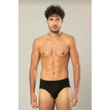 Erdem 1300 Erkek Penye Slip Külot 6 Adet 3Xl Siyah
