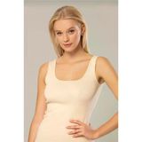 Erdem 2105 Kadın Kalın Askılı Ribana Atlet Tekli Ten M