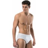 Erdem 3'lü paket 1320 Penye Bantlı Erkek Slip Külot - 2XL - Beyaz