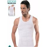 Erdem 650 Seamless Beyaz Erkek Korse Atlet