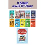 Erdem Çocuk Erdem 4.sınıflar Için 10 Lu Hikaye Seti + Kitap Okuma Not Defteri