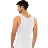 Erdem Erkek Beyaz Seamless 1 Beden İncelten Korseli Atlet Korse Beyaz Xl