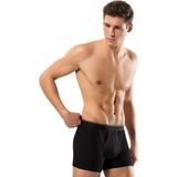 Erdem Erkek Pamuklu Likralı 6'lı Paket Air Slim Boxer 1428 - Siyah