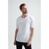 ERDEM İÇ GİYİM Weweus Beyaz Oversize Erkek Tişört 1023