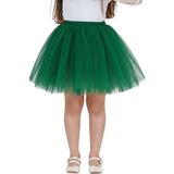ERDEM KIDS Kız Çocuk Bayramlık 23 Nisan Doğum Günü Tüllü Tütü Etek - Sarı - 7 - 8 Yaş