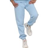 ERDEM KIDS Kız-Erkek Çocuk Paçası Lastikli 3 Iplik Şardonlu Içi Pamuklu Okul Eşofman Altı Pantolon - 14 - 15 Yaş - Bebe Mavisi
