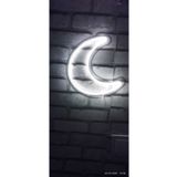 Erdem neon led Ay hilal neon led gece lambası çocuk odası Genç odasi