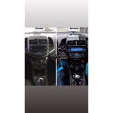 ERDEM OTOMOTIV Chevrolet Aveo Full Set Parlak Siyah Torpido Kaplama Seti,Maun Kaplama (Piano black)