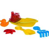 Erdem Oyuncak Balıkçı Teknesi Plaj Deniz Oyuncağı EBT-101 - Sarı