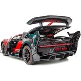 Erdem Oyuncak Cabrio Bugatti Chiron Uzaktan Kumandalı Araba Kırmızı 1:12 Ölçek 8 - 12 Yaş İçin