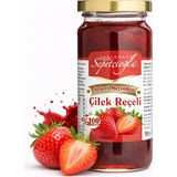ERDEM Sepetçioğlu Çilek Reçeli 300G (Şeker Ilavesiz) - 300 gr