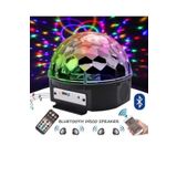ErdemShop Renkli Işıklı Lazer Parti Bluetoothlu Led Küre Disko Topu