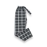 Erdenay Tekstil Ekose Desenli Beli Lastikli Unisex Pijama Altı